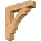 Ekena Millwork Olympic Craftsman Smooth Bracket w/ Offset Brace, Western Red Cedar, 7 1/2"W x 34"D x 34"H BKT0806X34X34OLY04SWR - alternate 1